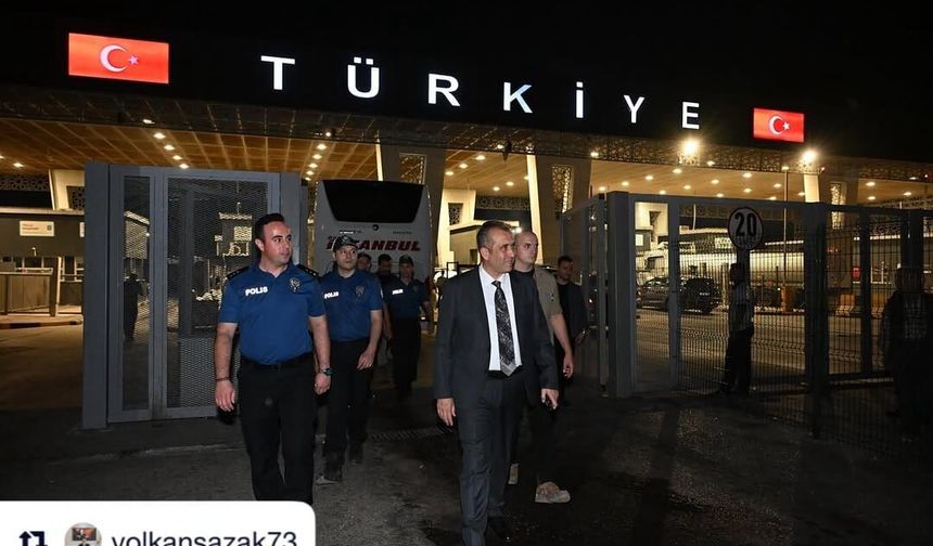 Müdür Sazak gece boyunca sahada “Şırnak’ın huzuru türkiye’nin huzurudur”