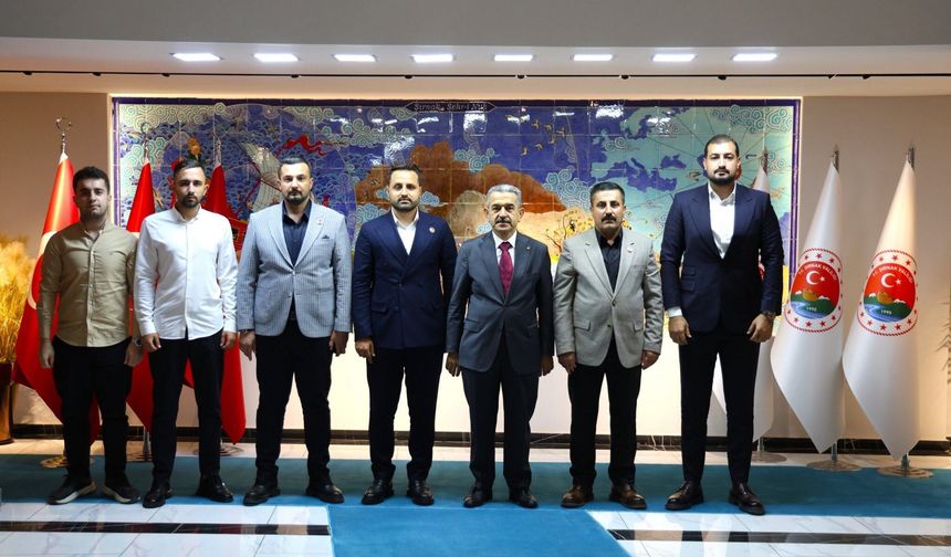 Şehit Aileleri, Gaziler ve Güvenlik Korucularından Vali Ekici’ye Ziyaret