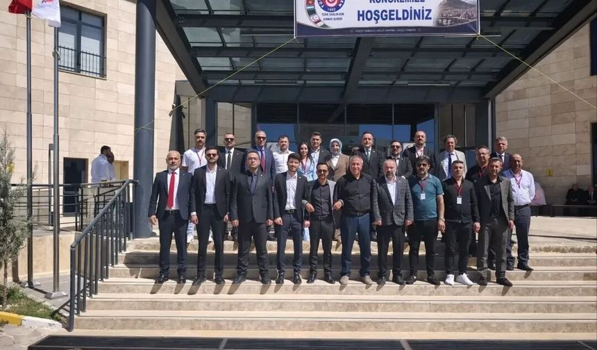 Şırnak’ta Türk Sağlık-Sen’in 1. Olağan Kongresi yapıldı