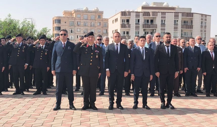 Silopi'de Gaziler, protokol ve ilçe yöneticileri bir araya geldi