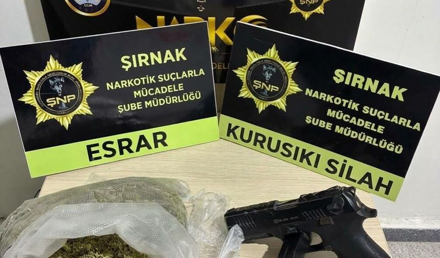 Şırnak’ta narkotik operasyonunda 4 şüpheliye adli işlem