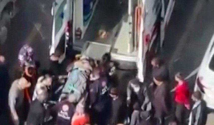 Kamyonun altında kalan vatandaş yaralandı
