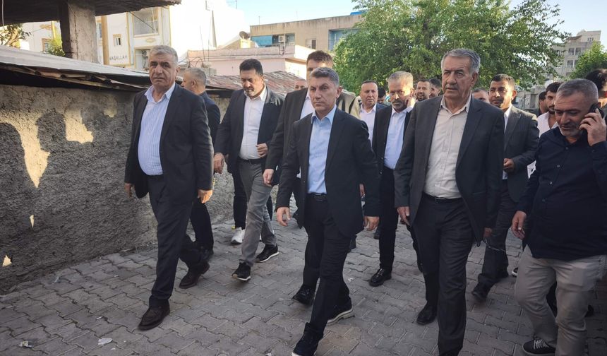 Şırnak TSO’nun Yeni Yönetiminden Silopi’ye Taziye Çıkarması