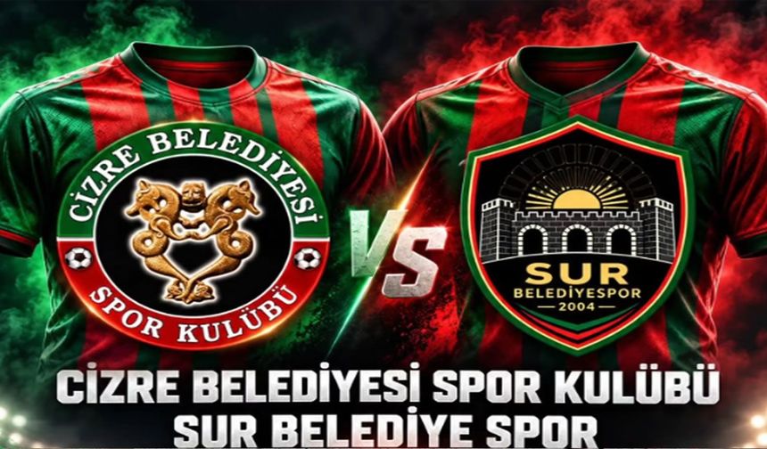 Silopi Şehir Stadı’nda kritik futbol randevusu
