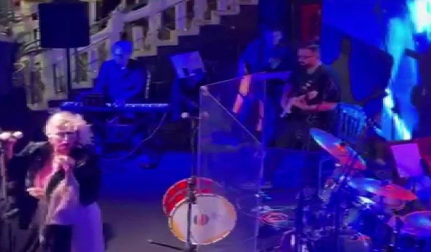 Yağmura rağmen müzik susmadı