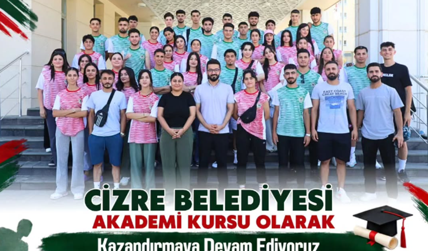 Cizre Belediyesi'nden Eğitime ve Gençliğe Tam Destek
