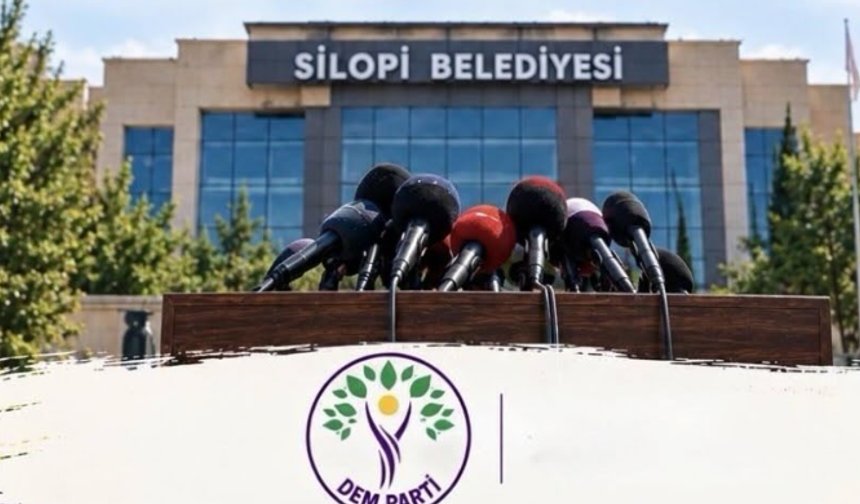 DEM Parti Silopi Belediye Meclisinden açıklama duyurusu