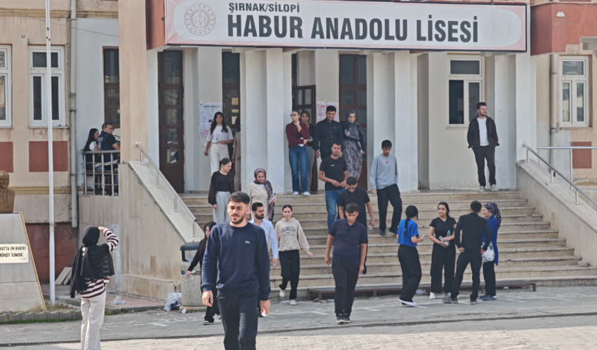 Silopi’de KPSS Ortaöğretim Heyecanı Sona Erdi