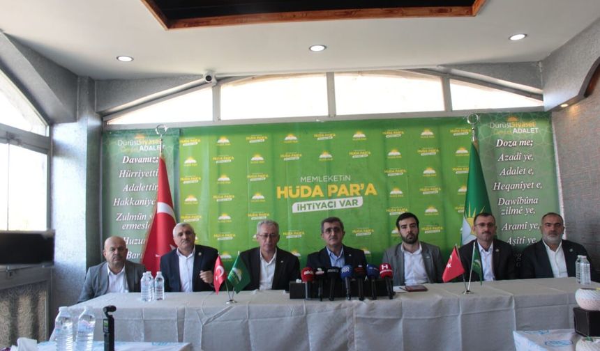 Şırnak’ta petrol var, işsizlik yüksek, HÜDA PAR’dan rafineri çağrısı