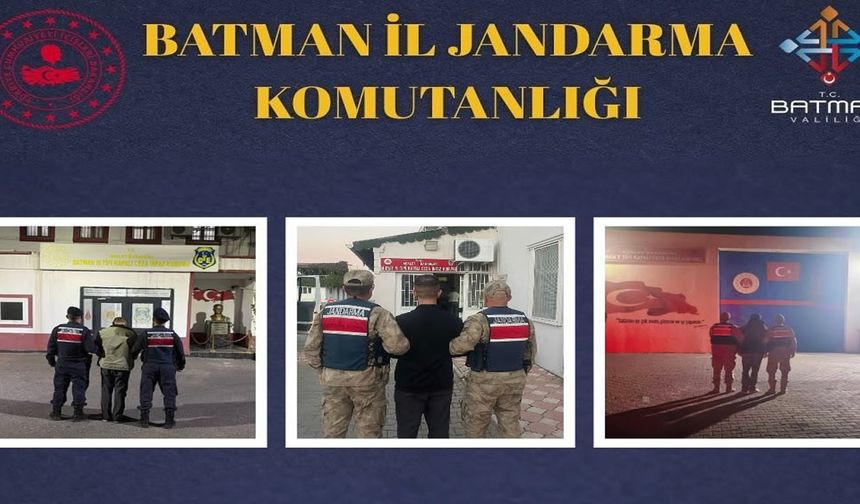 Jandarma ekim ayında 39 aranan şahsı yakaladı, 88 kişiye adli işlem yapıldı