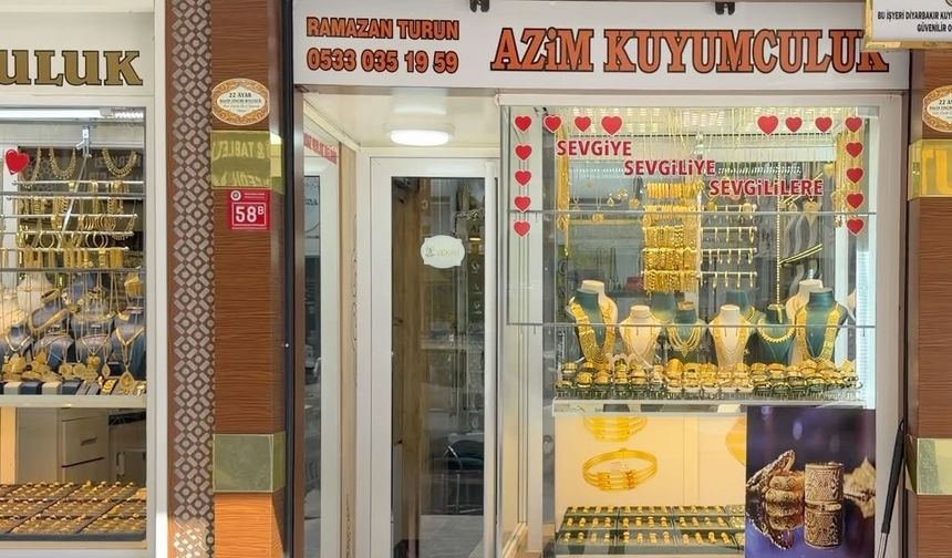 Kuyumcuya silahlı saldırı