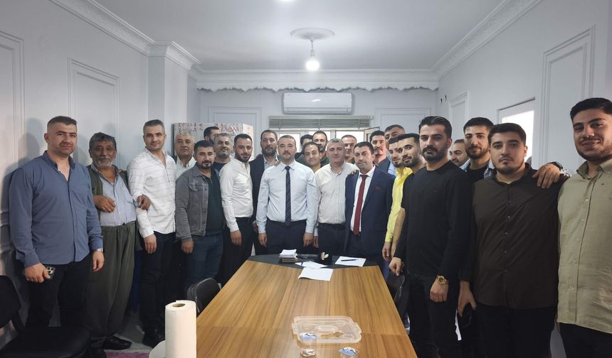 Silopi kuyumcular derneğinin değişim yarışında Servet Oktar güven tazeledi