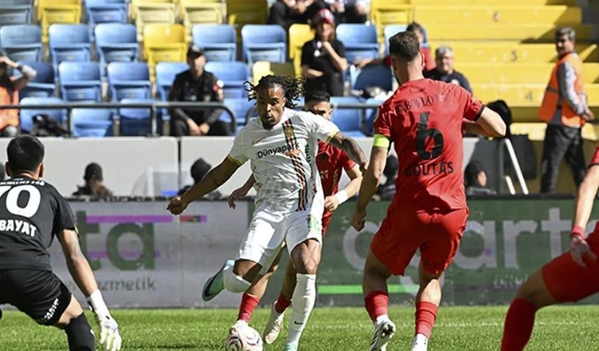 Amedspor, Gençlerbirliği deplasmanında 2 puan bıraktı