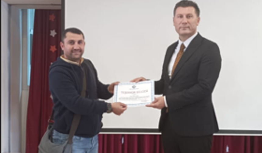 Şırnak Ajans Editörü Ömer Ayda Ödüllendirildi