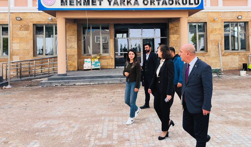 Şırnak’ta yeni okulun yapımında son aşama
