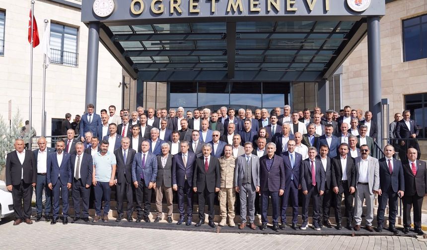 Şırnak’ta 19 Ekim Muhtarlar Günü Buluşması