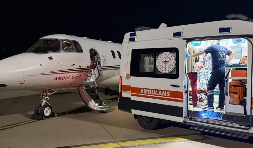 Şırnak’tan Ankara’ya Ambulans Uçakla Yenidoğan Nakli