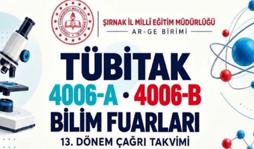 Şırnak’ta Öğrencilerin Bilim Projeleri Fuarla Buluşacak