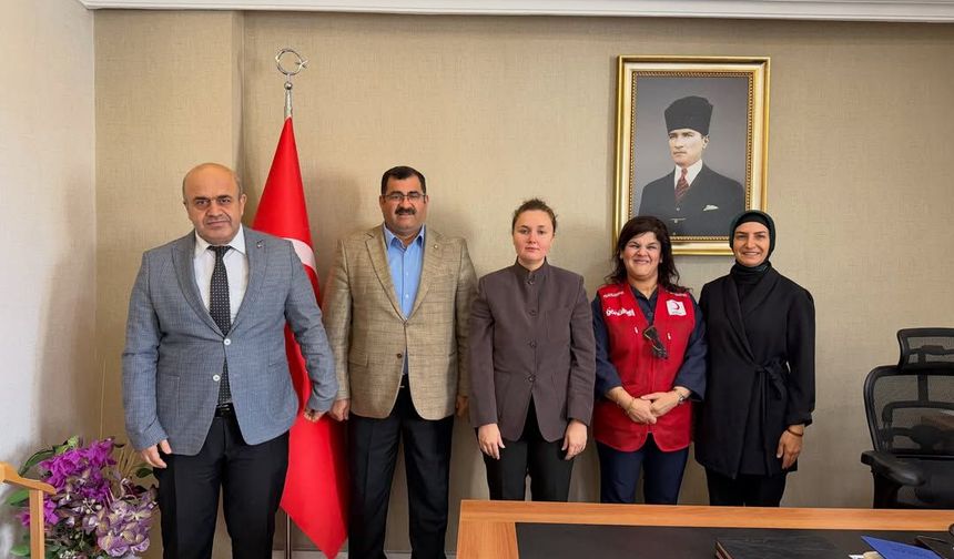 Kızılay Şırnak Heyetinden Vali Yardımcılarına Ziyaret