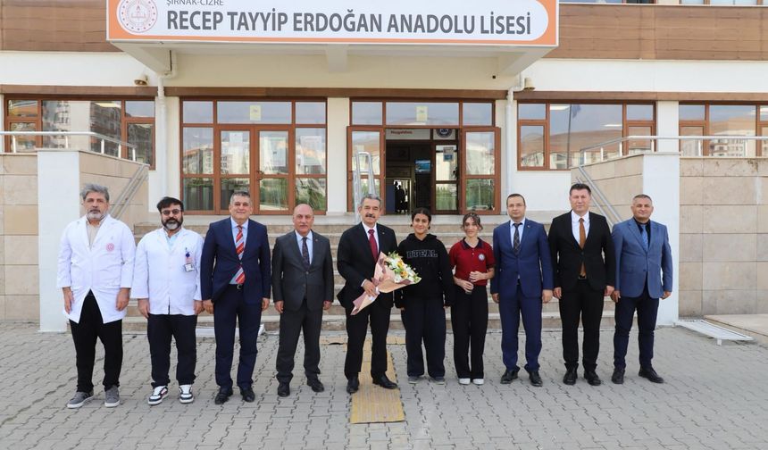 Şırnak Valisi Birol Ekici’den eğitimde başarı vurgusu