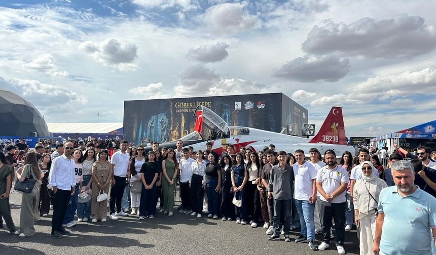 Cizreli öğrenciler TEKNOFEST heyecanını Şanlıurfa’da yaşadı
