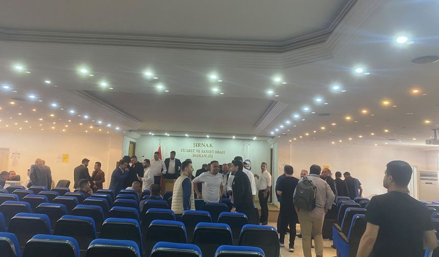 Şırnak TSO seçiminde sonuçlar kesinleşmedi,Besen itiraz edecek
