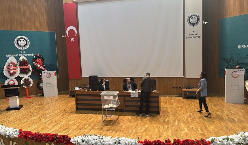Şırnak Barosu’nda başkanlık seçimi başladı