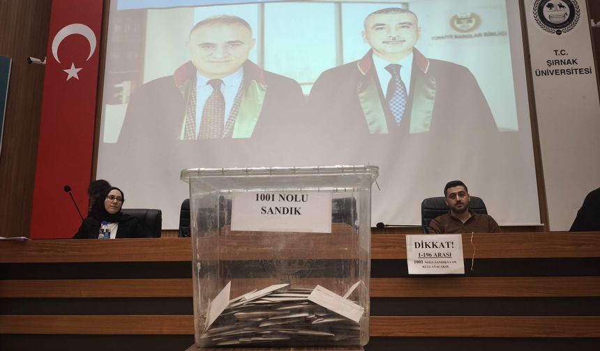 Şırnak Barosu’nun Yeni Başkanı Belli Oldu