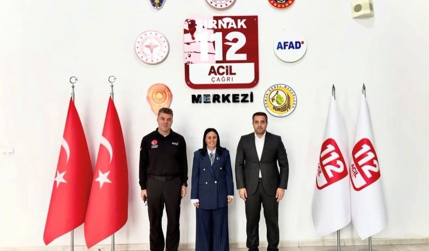 Şırnak’ta 112 ve AFAD’ın Çalışmaları Masaya Yatırıldı