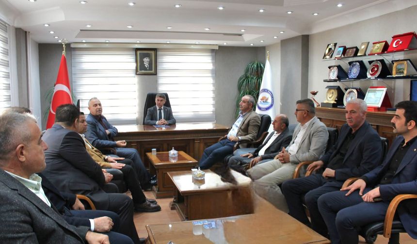 Mazbata Sonrası Şırnak TSO’ya İlk Ziyareti Rizgin Birlik’ten