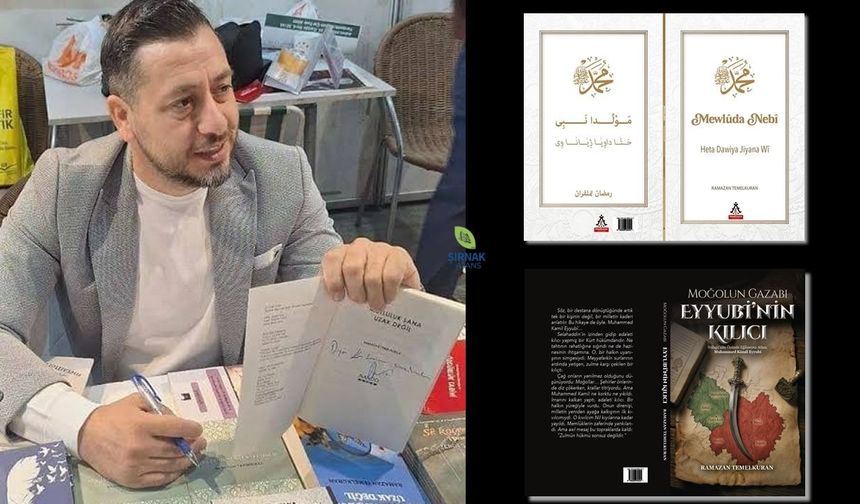 Şırnak Ajans Yazarı Ramazan Temelkuran’dan İki Yeni Kitap