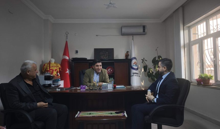 Silopi Ziraat Odası’ndan TSO temsilcisine tebrik ziyareti