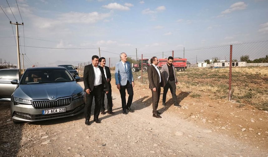 Kaymakam Partal, Kavallı köyü yollarını inceledi