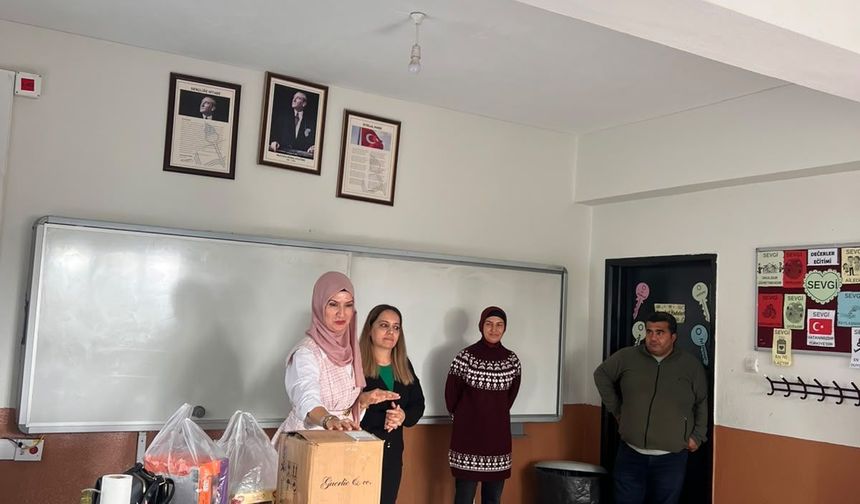 Şırnak’ta Öğrencilere Kitap Desteği