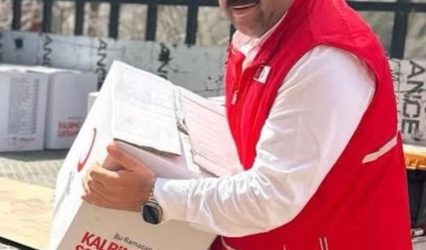 Kızılay İl Başkanı Muhittin Benek Güven Tazeledi