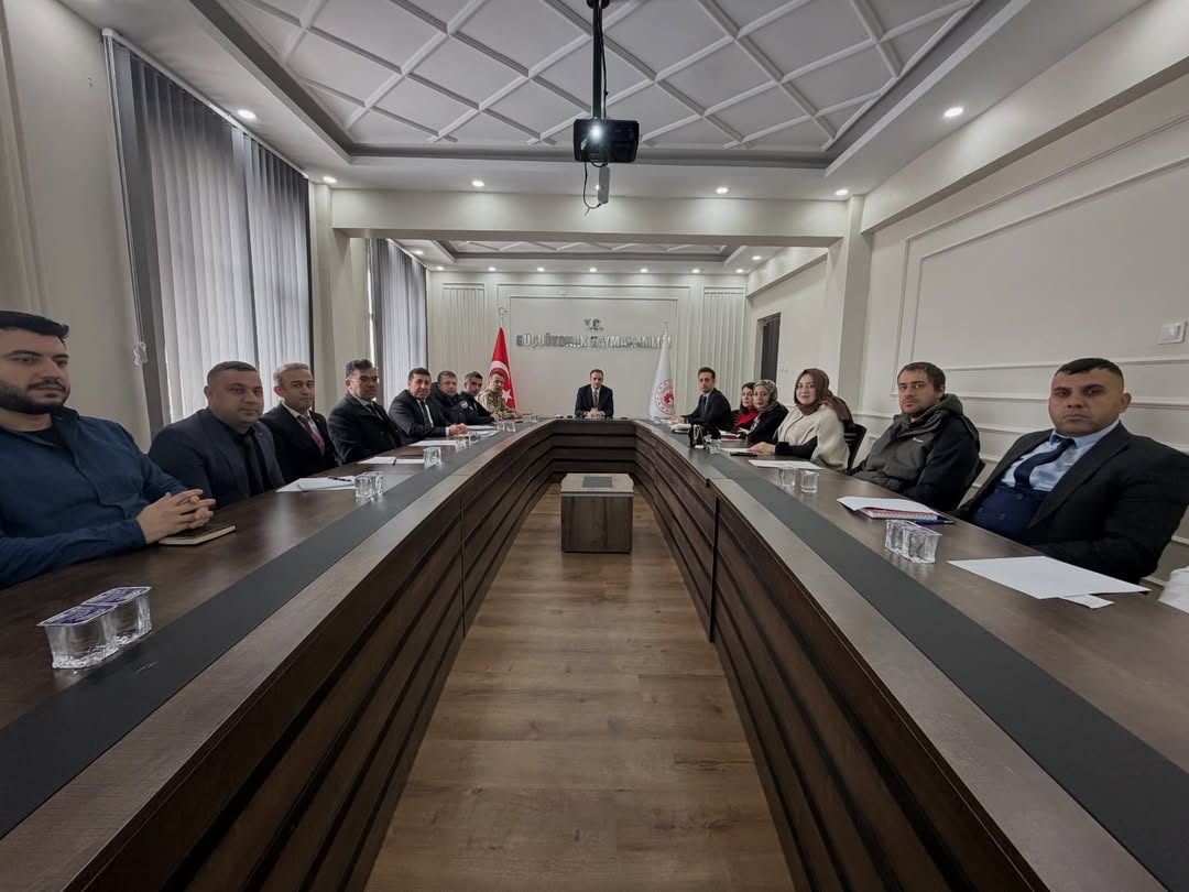 📍 Kaymakamlık Toplantı Salonu📌Kaymakamımız Sayın Semih Memiş Başkanlığında Gerçekleştirilen Ku