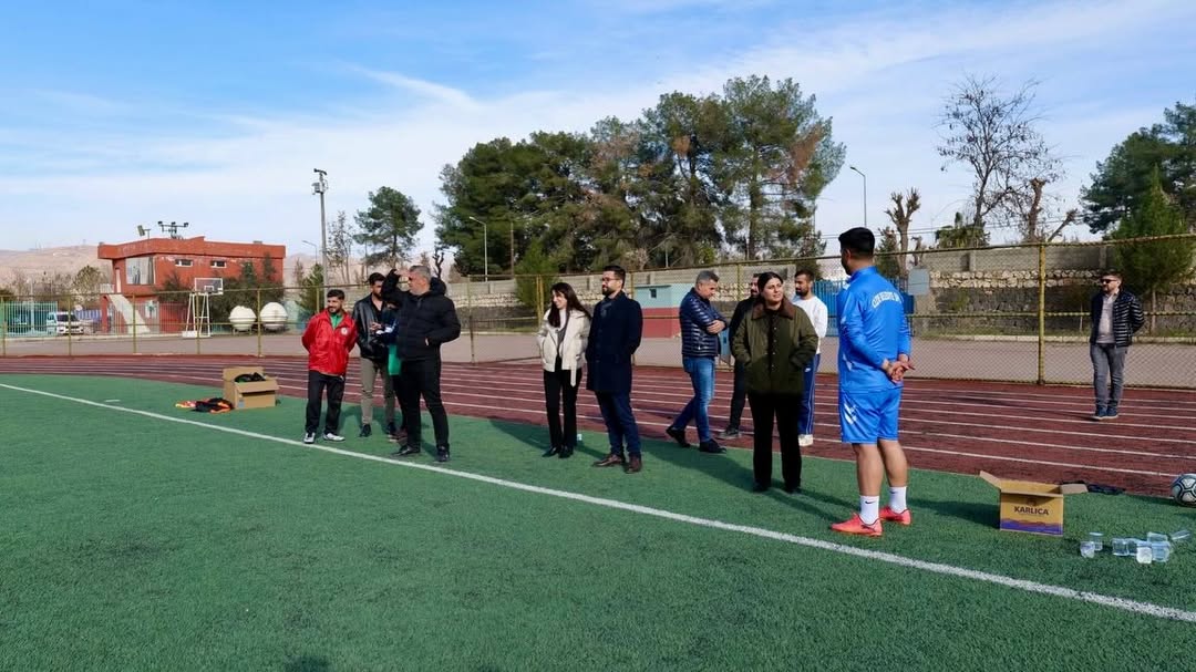 Eşbaşkanlarımız, Pazar Günü Cizre Şehir Stadyumu’nda Kumçatıspor Ile Oynanacak Karşılaşma Öncesi (1)