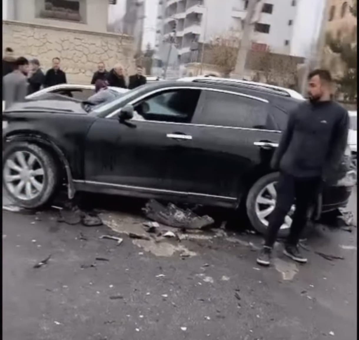 Habur–Silopi yolunda tehlikeli kavşakta yine kaza