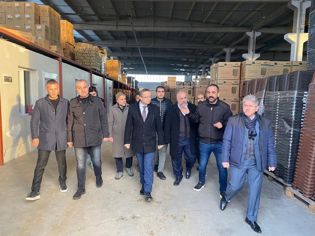 İlçe Kaymakamımız Sayın Ahmet Vezir Baycar, Cizre Organize Sanayi Bölgesi (Osb) 2. Etap Altyapı