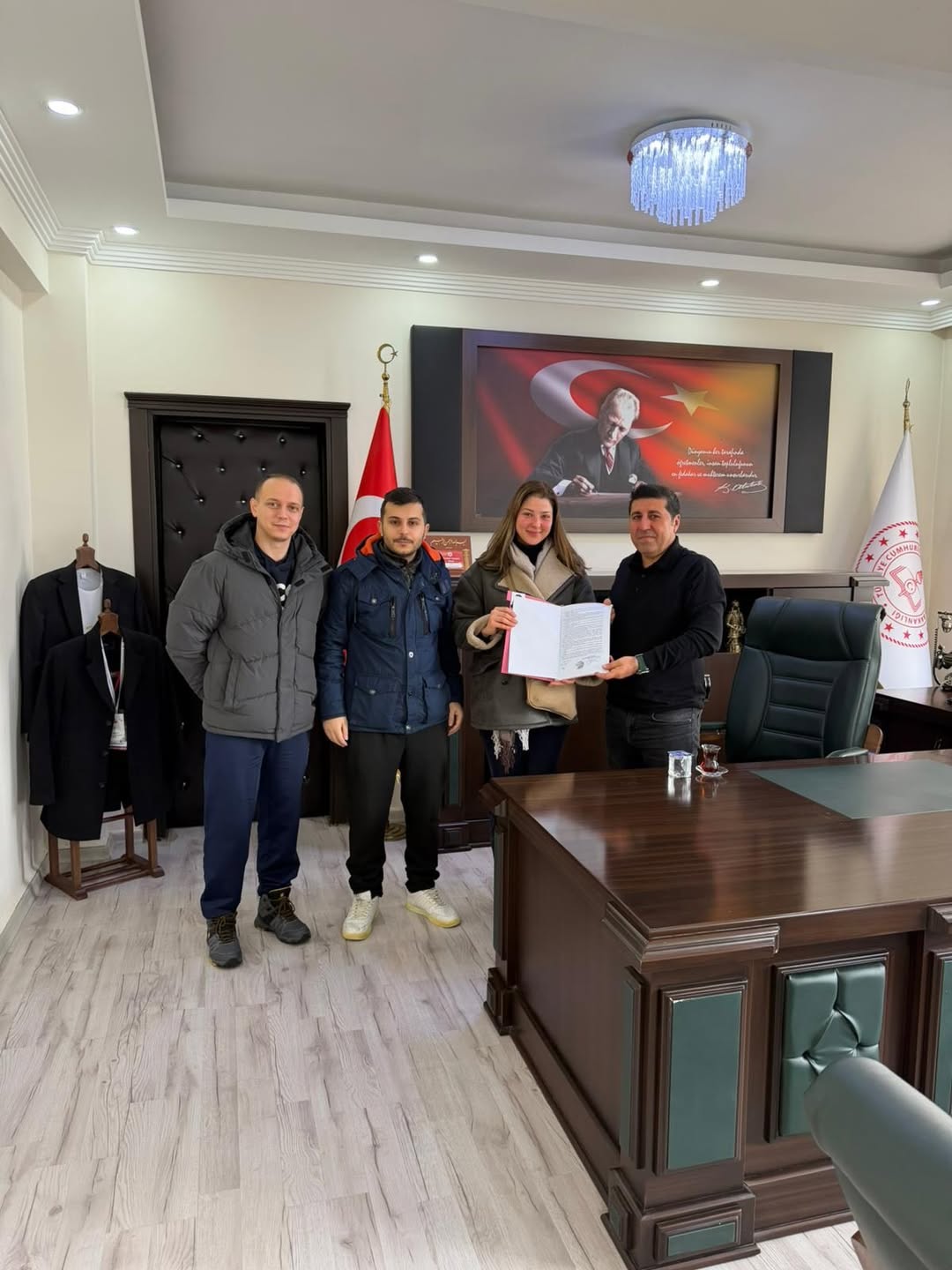 📚✨ İlçemize Hoş Geldiniz!İlçemize Yeni Atanan Öğretmenlerimiz, İlçe Millî Eğitim Müdürümüz Sayı