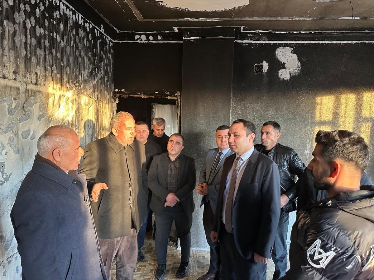 Silopi Kaymakamı Partal’dan Yangın Mağduru Aileye Ziyareti