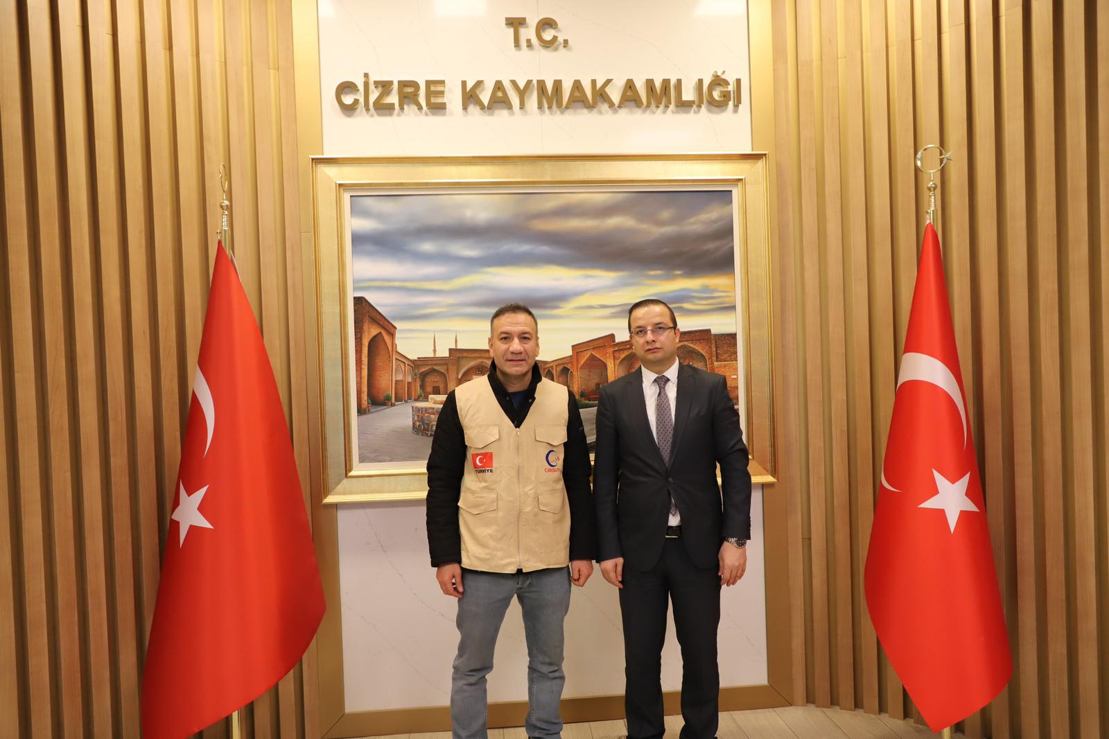 Cansuyu Derneği’nden Cizre’deki Heyelan Mağdurlarına Destek