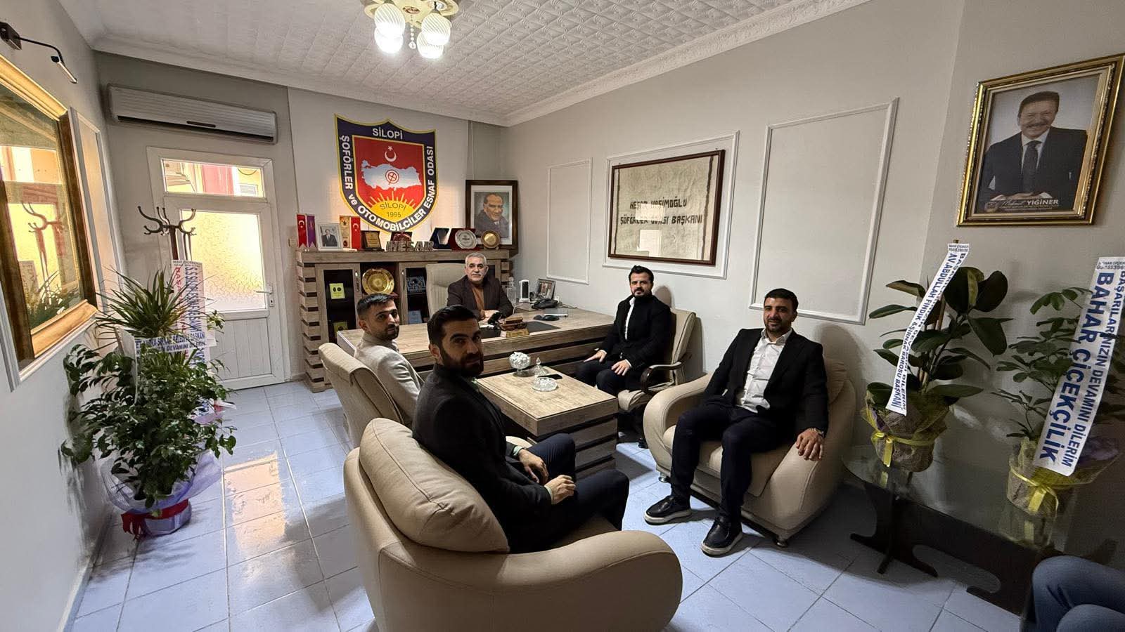 Silopi Devlet Hastanesi Yönetiminden Esnaf Odasına Anlamlı Ziyaret