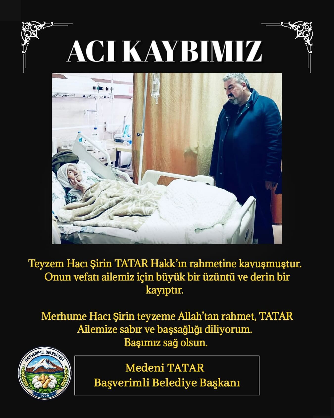 Basverimli Taziye Hacı Şirin Tatar