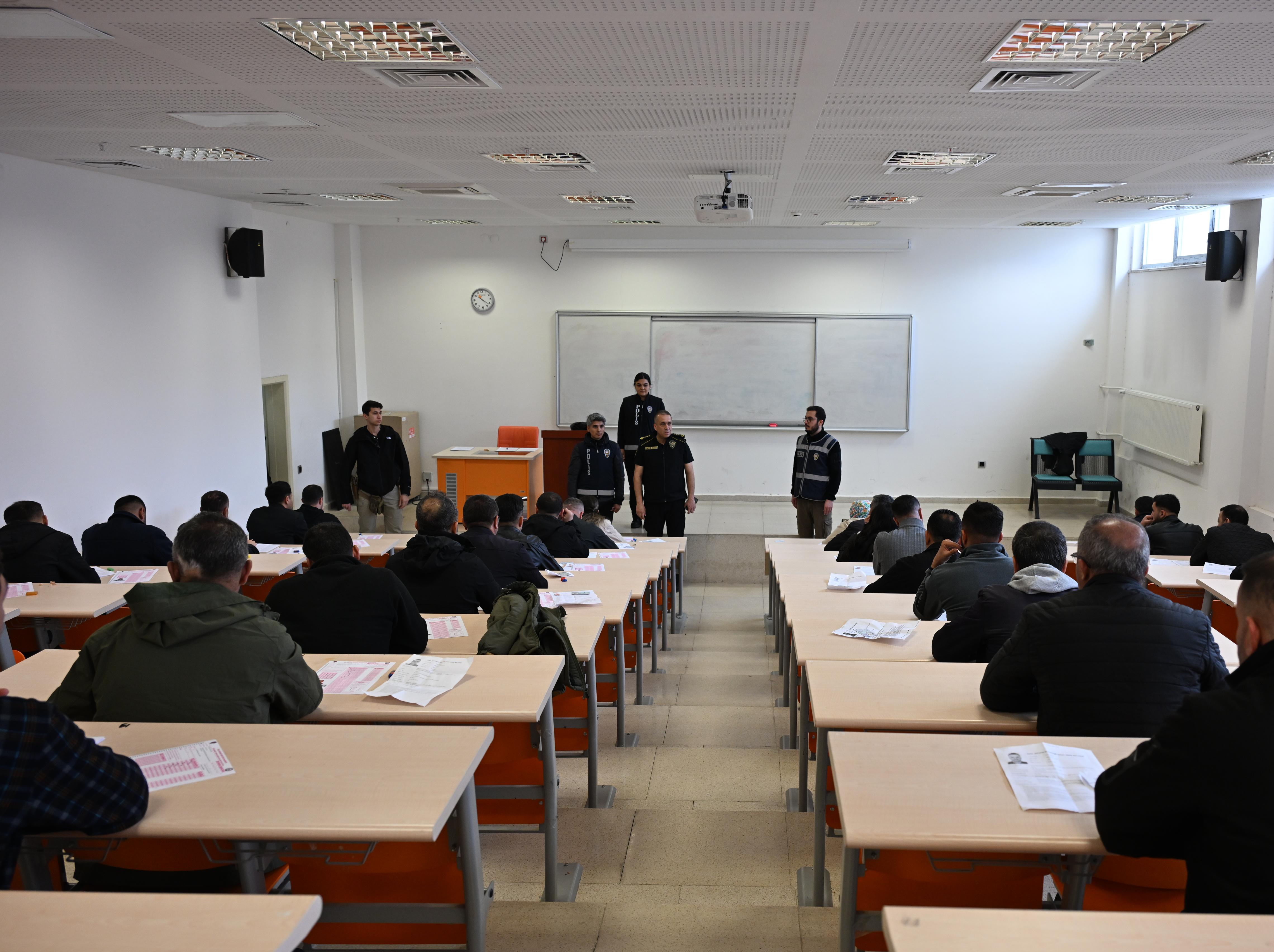 Şırnak’ta 299 aday özel güvenlik için ter döküyor