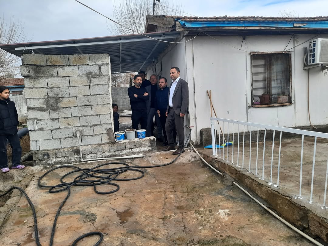 Silopi ve Köylerde Sel Felaketi, Kaymakam Bölgeyi İnceledi