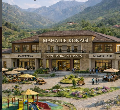 TOKİ Onayladı, Şırnak'a Çok Amaçlı Mahalle Konağı Geliyor