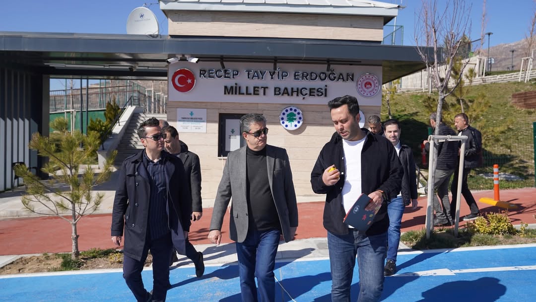 Başkan Yarka, Millet Bahçesi Hazırlıklarını Yerinde İnceledi