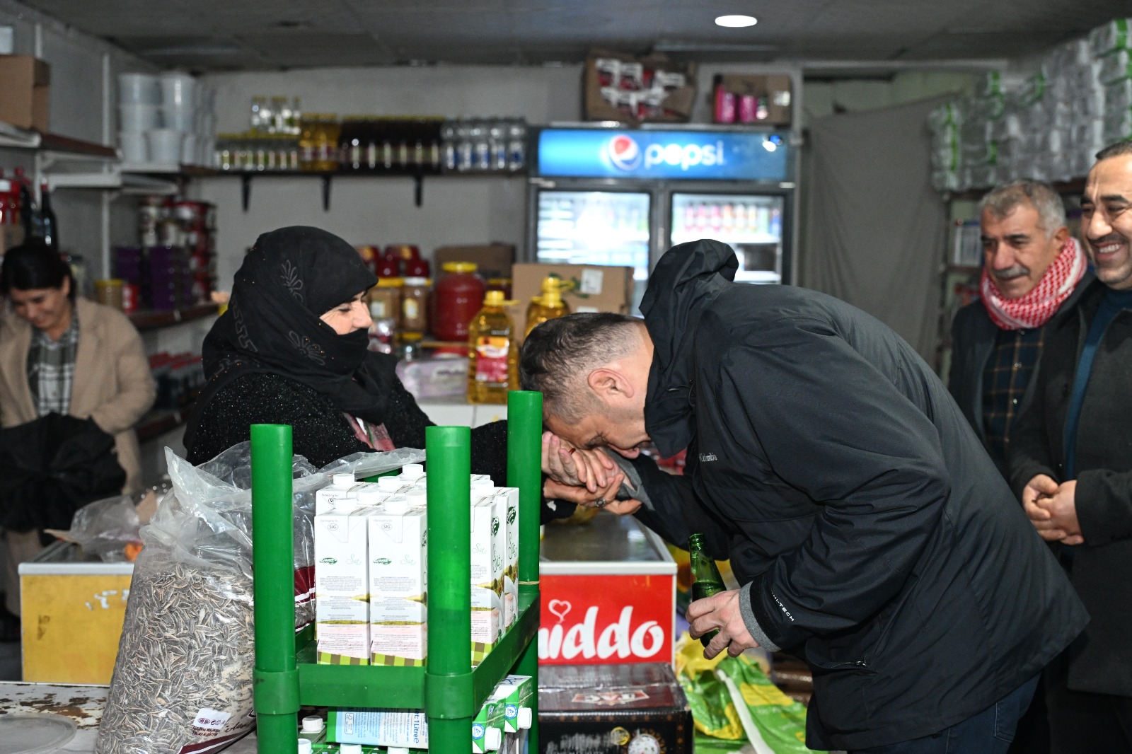 Sirnak Il Emniyet Muduru Sazak Gece Saatlerinde Sahadaydi (1)