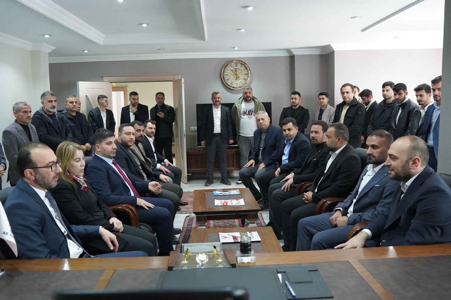 Tugva Heyeti Ak Parti Sirnak Teskilatiyla Bulustu (2)